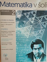 New issue of Matematika v Šoli Magazine containing an item on Indian mathematician Srinivasa Aiyanger Ramanujan 